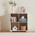 Movo Alford Lyon 4-Cube Bookcase