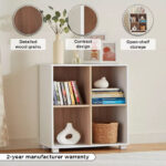 Movo Alford Lyon 4-Cube Bookcase