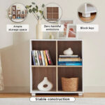 Movo Alford Lyon 4-Cube Bookcase