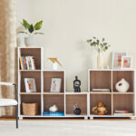 Movo Alford Lyon 4-Cube Bookcase