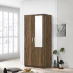 Kulltorp Plus 2-Door Wardrobe with Mirror and Lock