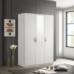 Kulltorp Plus 3-Door Wardrobe with Mirror and Lock