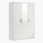 Kulltorp Plus 3-Door Wardrobe with Mirror and Lock