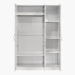 Kulltorp Plus 3-Door Wardrobe with Mirror and Lock
