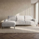 Baron 4-Seater Left Corner Fabric Sofa