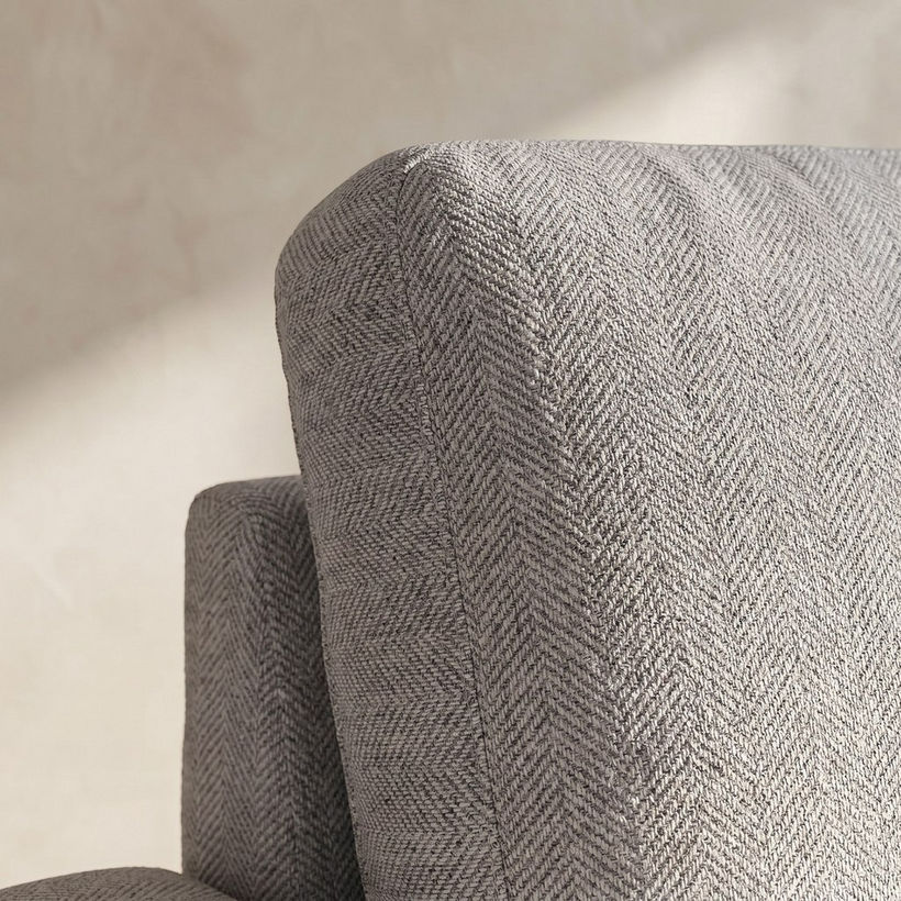 Baron 4-Seater Left Corner Fabric Sofa - Image 5