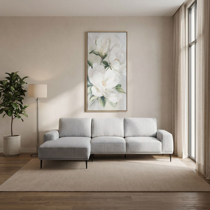 Baron 4-Seater Left Corner Fabric Sofa - Image 7