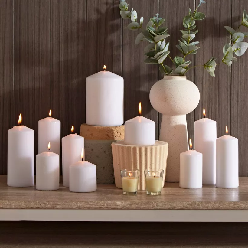 Luna 5-Piece Pillar Candle Set - Image 5