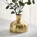 Avya Metal Modern Vase - 20.5x20.5x17 cm - Image 5