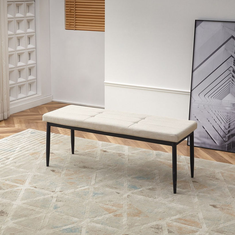 Urban Nexa 6-Seater Dining Set with Bench - Image 4