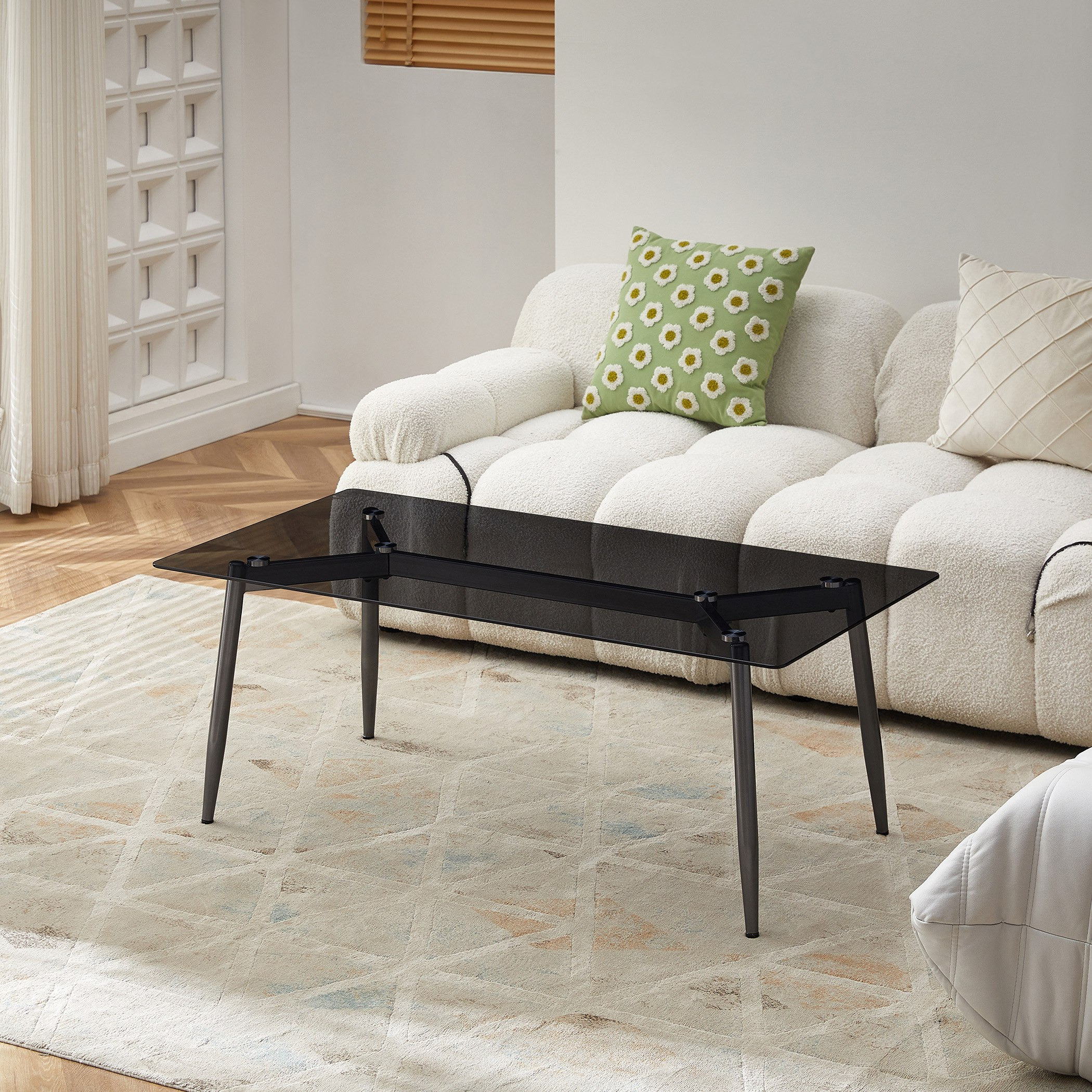 Aria Tinted Glass Coffee Table