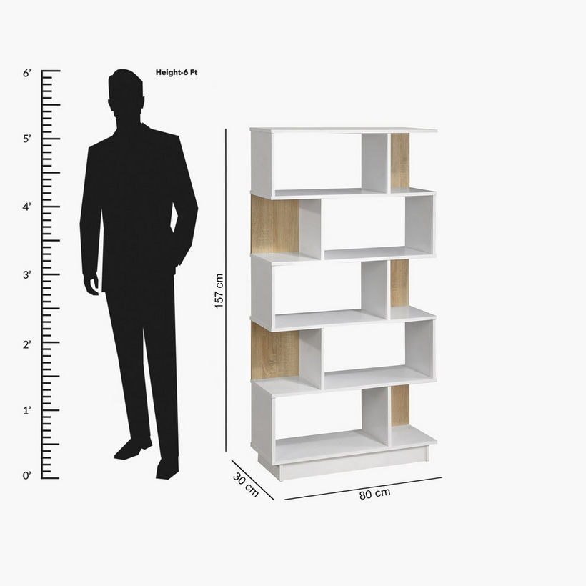 Movo Lyon 5-Tier Bookcase - Image 2