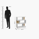 Movo Lyon 3-Tier Bookcase