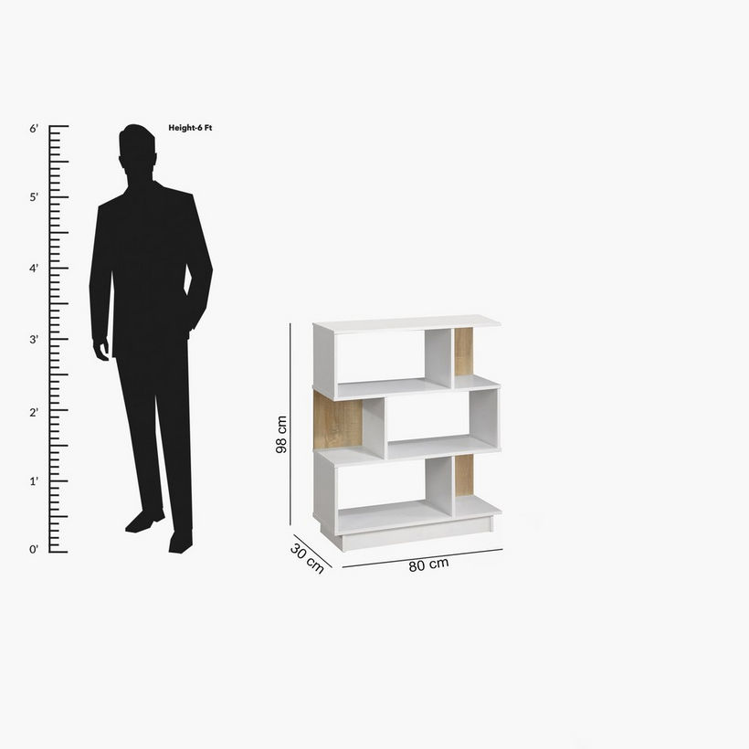 Movo Lyon 3-Tier Bookcase - Image 2