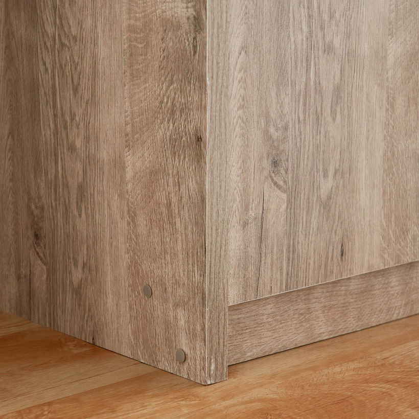 Curvy 6-Door Wardrobe with Mirror - Image 13