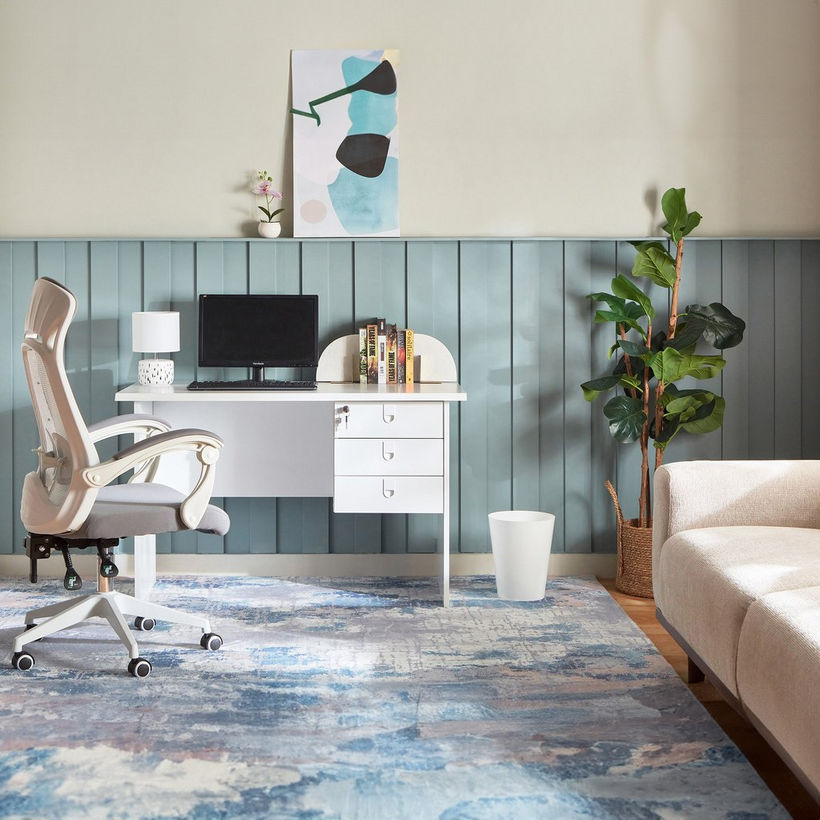 Lisbon Study and Office Desk with 3 Drawers - Image 11