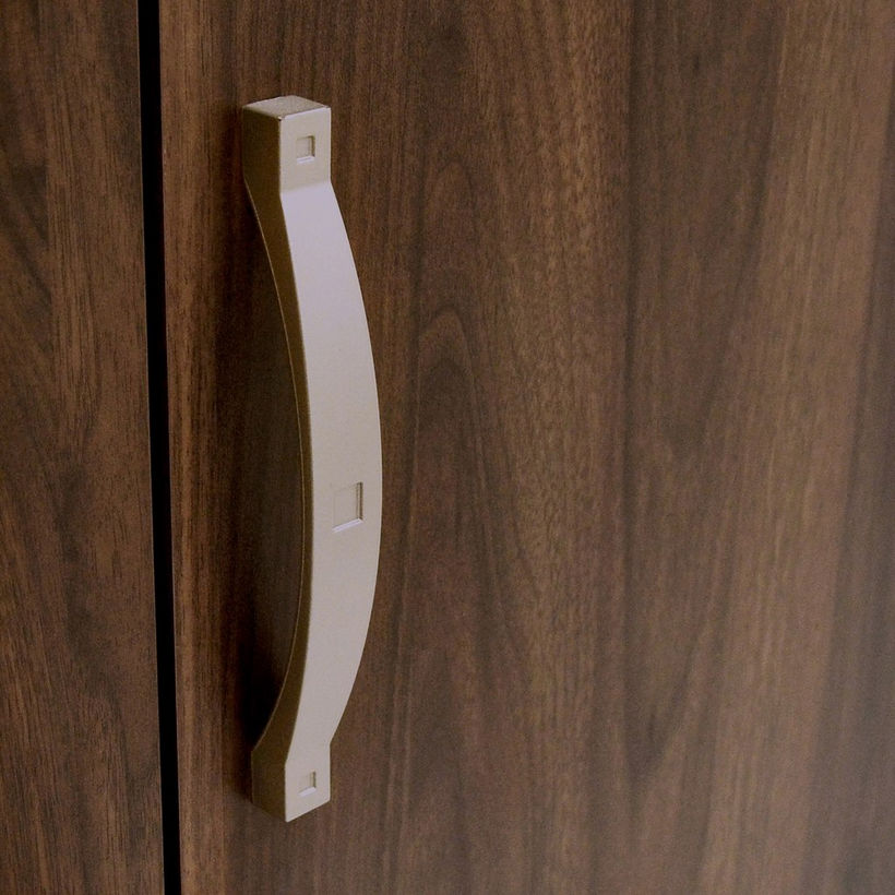 Kulltorp Plus 4-Door Wardrobe with Mirror and Lock - Image 6