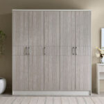 Movo Liverpool 5-Door Wardrobe