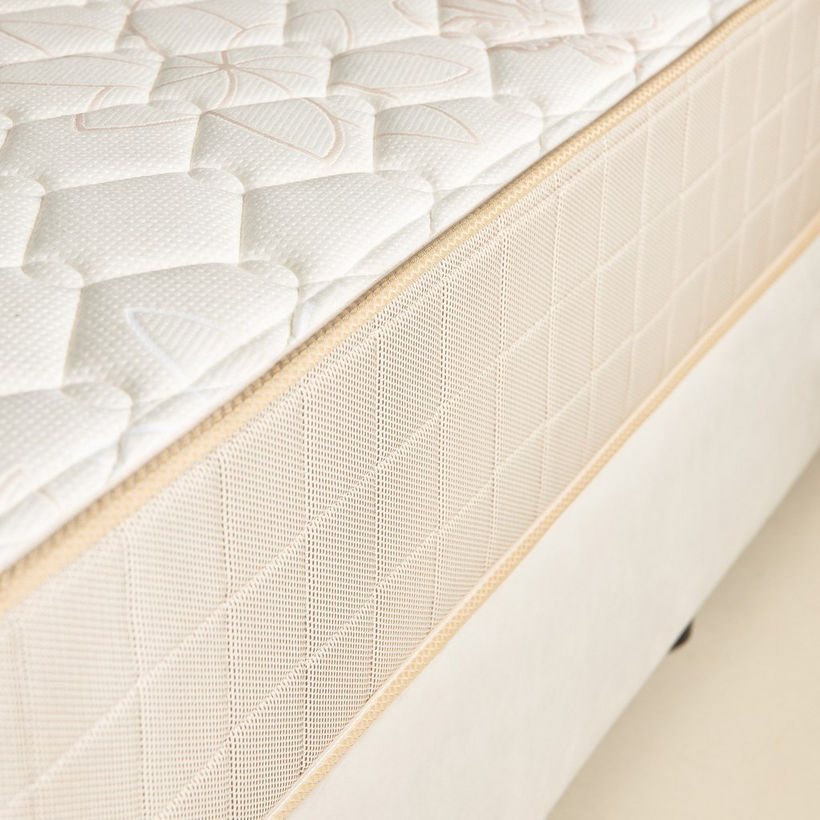 SleepLuxe iRoyal Visco Medium Firm Memory Foam Pocket Spring Single Mattress - 90x190x25 cm - Image 9