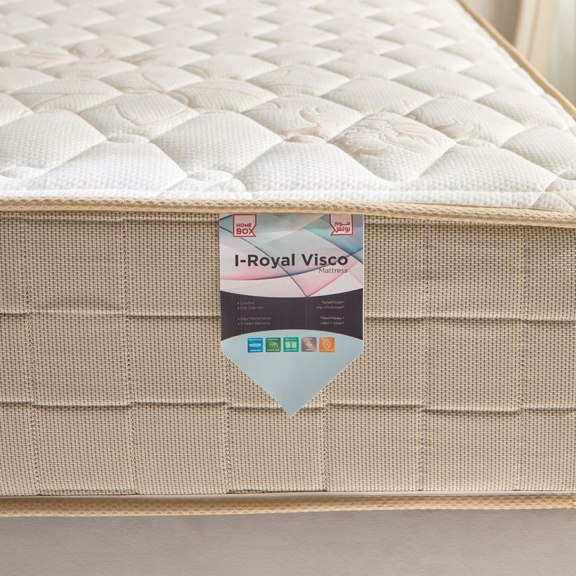 SleepLuxe iRoyal Visco Medium Firm Memory Foam Pocket Spring Single Mattress - 90x190x25 cm - Image 10