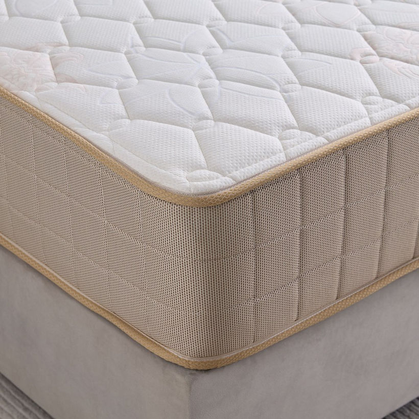 SleepLuxe iRoyal Visco Medium Firm Memory Foam Pocket Spring Queen Mattress - 150x200x25 cm - Image 7