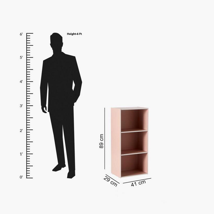 Vanilla Junior 3-Tier Bookcase - Image 2