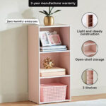 Vanilla Junior 3-Tier Bookcase