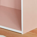 Vanilla Junior 3-Door Storage Unit with 2 Open Shelves