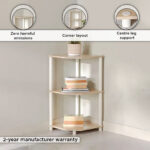 Pegg 3-Tier Corner Shelf