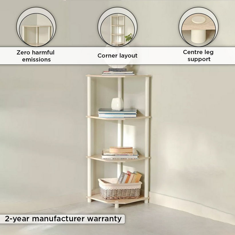 Pegg 4-Tier Corner Shelf - Image 5
