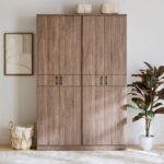 Movo Oasis 4-Door Wardrobe