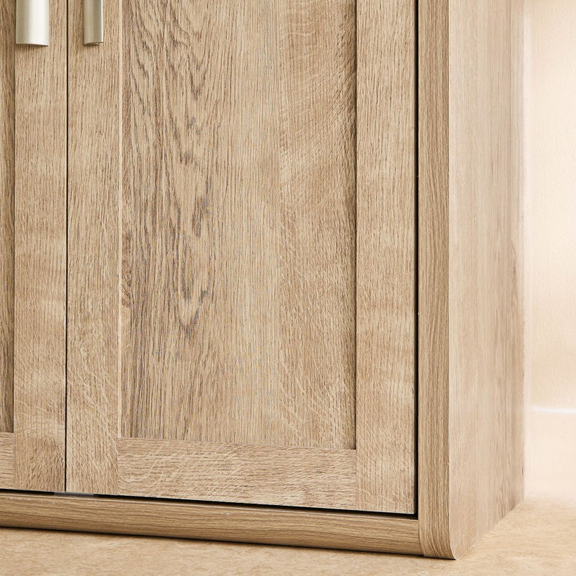 Curvy Bookcase with 2 Glass Doors - Image 7