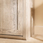 Curvy 20-Pair Shoe Cabinet with 3 Doors and 1 Drawer