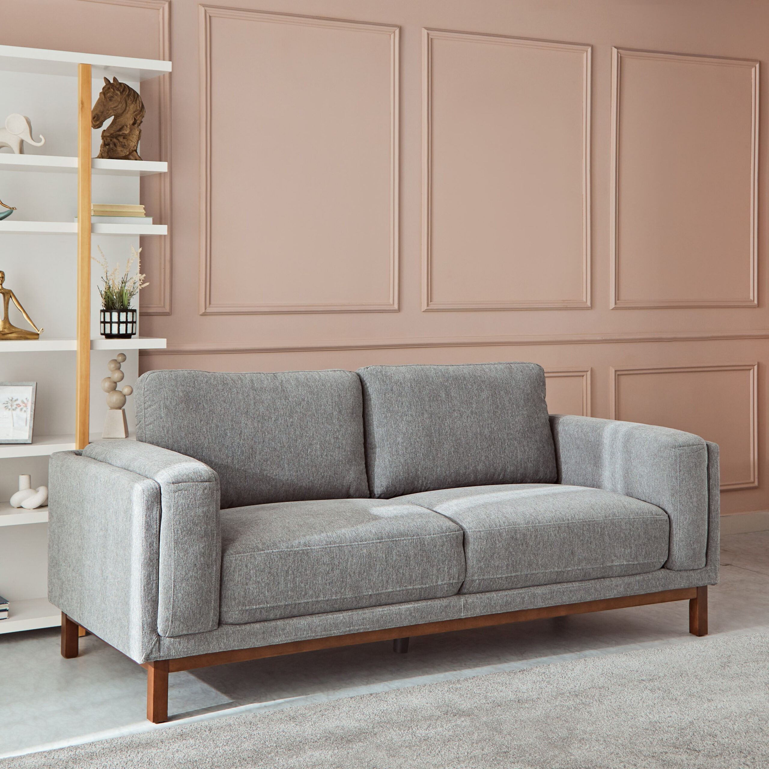 Pitcher 3-Seater Fabric Sofa