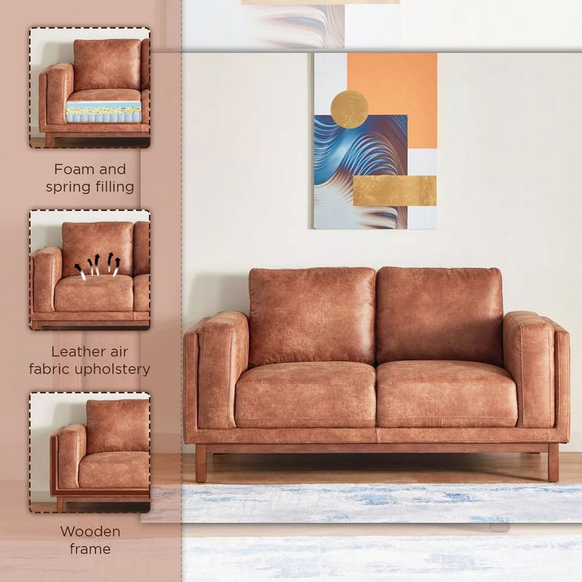 Pitcher 2-Seater Fabric Sofa - Image 7