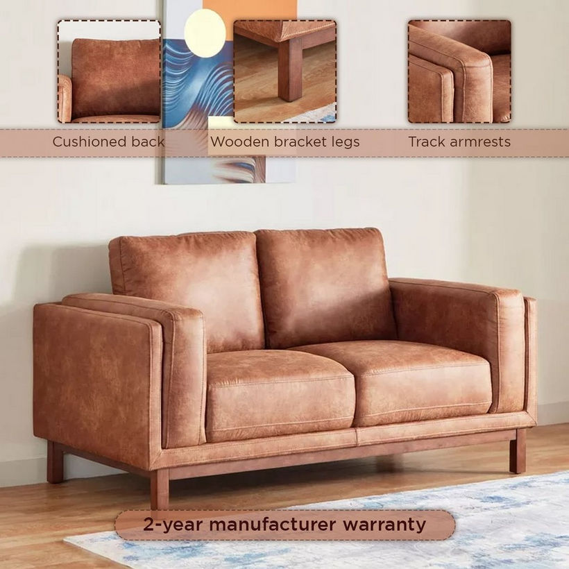 Pitcher 2-Seater Fabric Sofa - Image 8