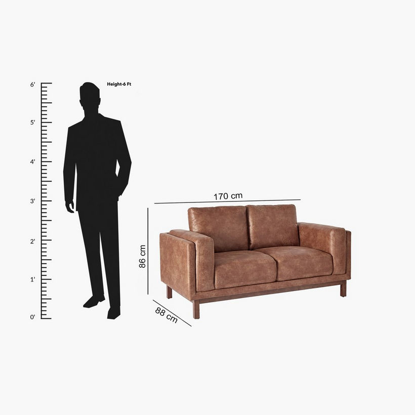 Pitcher 2-Seater Fabric Sofa - Image 15