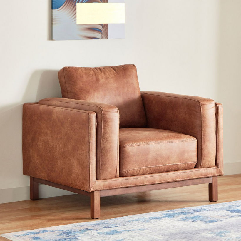 Pitcher Armchair Fabric Sofa - Image 3