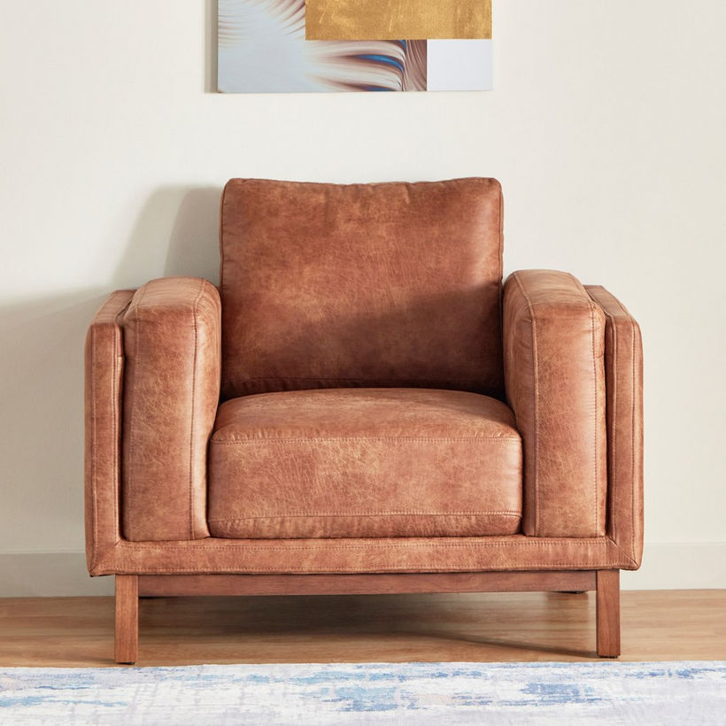 Pitcher Armchair Fabric Sofa - Image 4