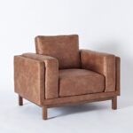 Pitcher Armchair Fabric Sofa