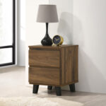 Kulltorp Plus 2-Drawer Nightstand with Legs