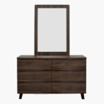 Kulltorp Plus 6-Drawer Double Dresser with Legs and without Mirror
