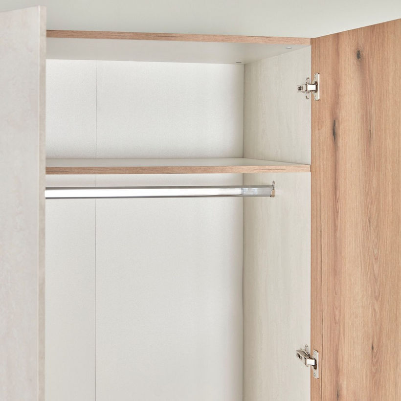 Athens Euro 6-Door Wardrobe with 2 Mirrors - Image 10