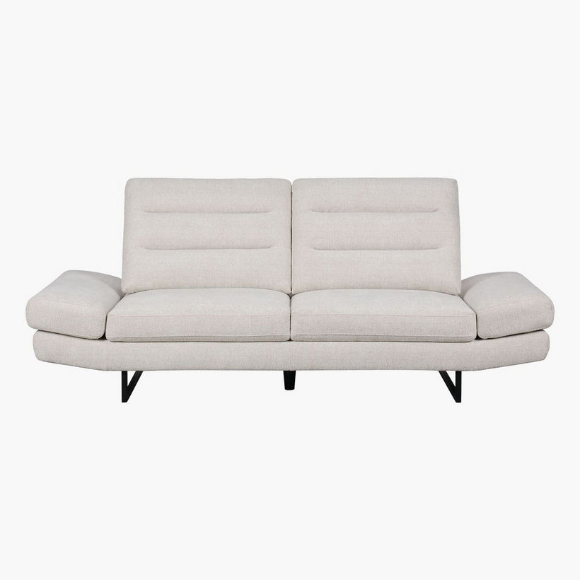 Brazil 2-Seater XL Fabric Sofa with Adjustable Back - Image 3