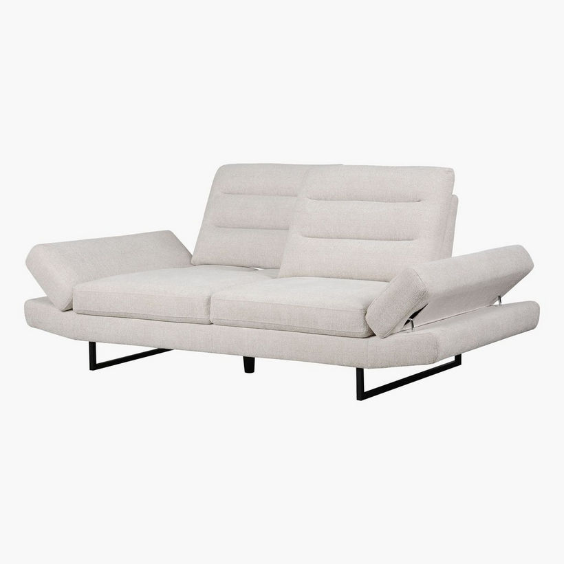 Brazil 2-Seater XL Fabric Sofa with Adjustable Back - Image 4