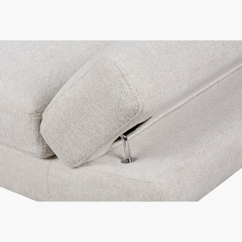 Brazil 2-Seater XL Fabric Sofa with Adjustable Back - Image 7