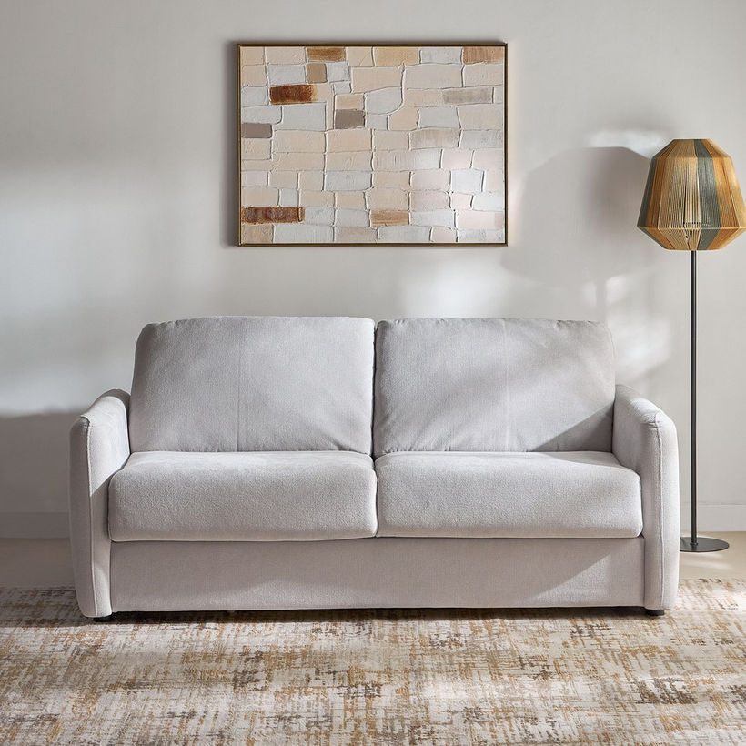 Arizona 3-Seater Fabric Sofa Bed with Mattress - Image 3