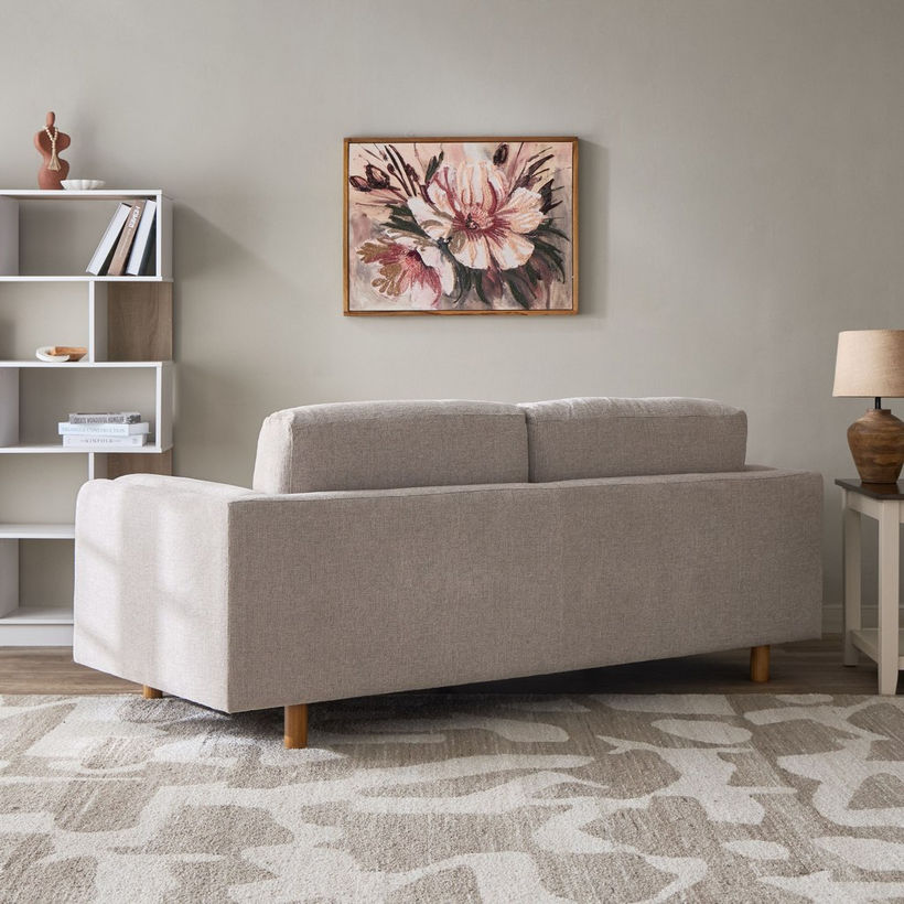 Portland 3-Seater Fabric Sofa - Image 4