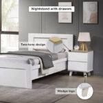 Kulltorp Plus 2-Drawer Nightstand with Legs