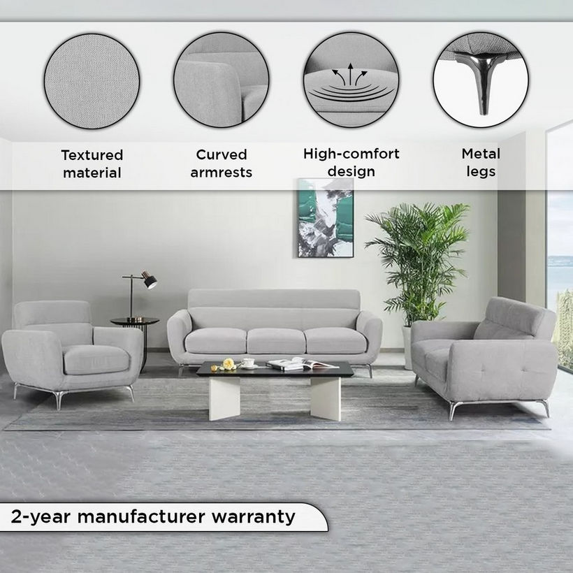 Grattan 3-Seater Fabric Sofa - Image 5